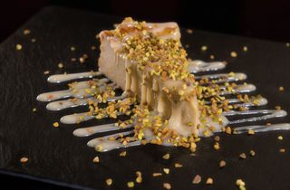 Cheesecake de pistacho