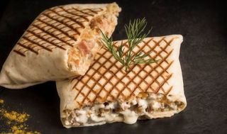 Menú taco de carne picada