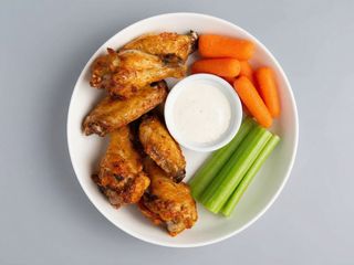 Menú alitas de pollo