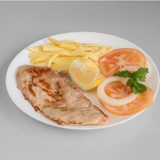 Menú bistec de ternera