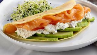 Crepes De Salmón Ahumado 