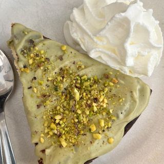 TARTA DE QUESO PISTACHO