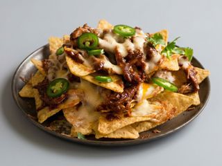 Nachos de carne