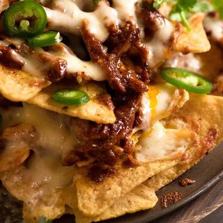 Nachos de carne