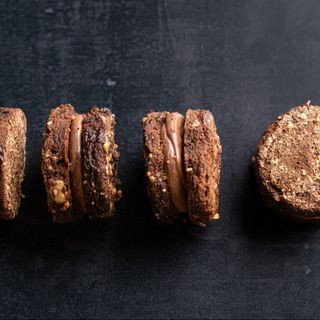 Brownie con Crema de Avellana
