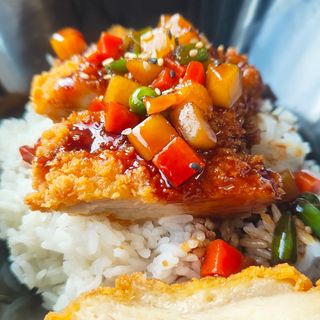 31. Arroz con Pollo y Verdura con Salsa Curry / Rice With Chicken And Vegetables In Curry Sauce