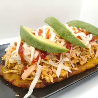 Patacón De Pollo O Ternera