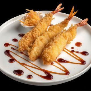 42. Tempura langostinos (3 pcs)