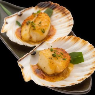 59. Vieiras a la plancha 2u.