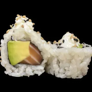 108. Uramaki sake queso 8u.
