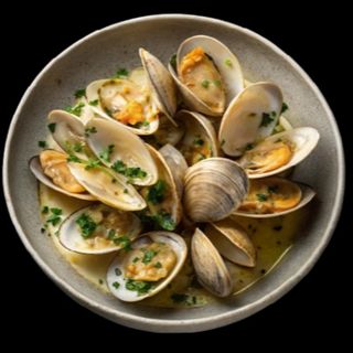 57. Almejas a la plancha