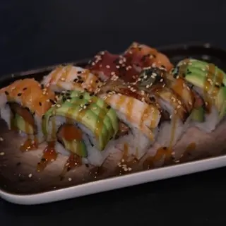 102. Uramaki rainbow 8u.