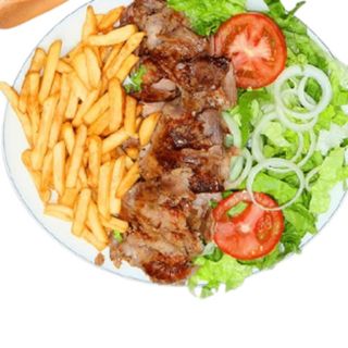 Doner kebab pan de pita 