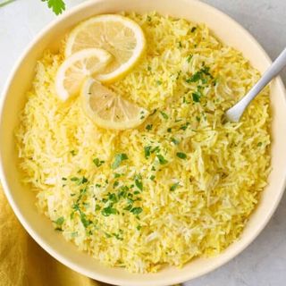 Arroz con limón 