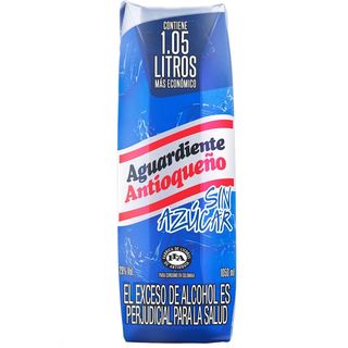 Litro aguardiente antioqueño