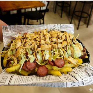 Salchipapas de Pollo