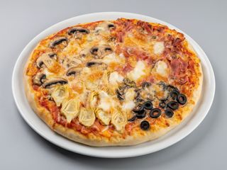 Pizza De Cuatro Estaciones Familiar