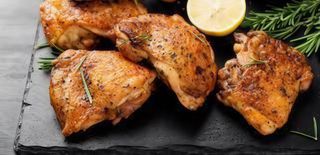 Muslo de pollo a la parrilla