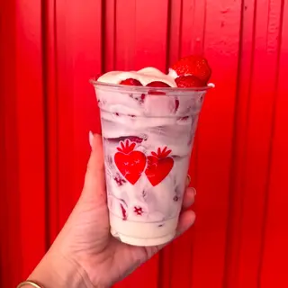 Fresas M con crema