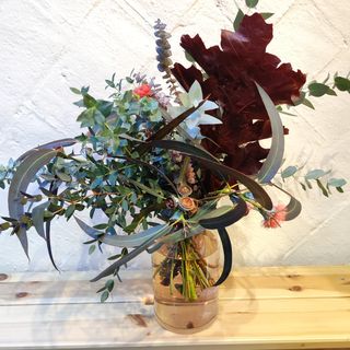 Ram de Nadal flor tallada 1ud.