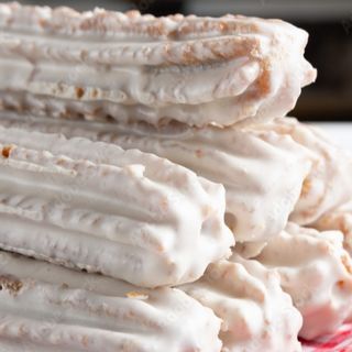 7 Churros de chocolate blanco