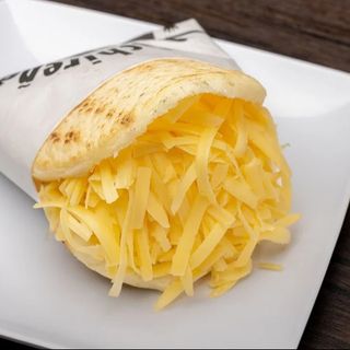 Arepa con queso
