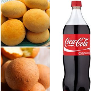 Bombo 6: Cuatro Buñuelos + tres Almohabanas + Cocacola Lt