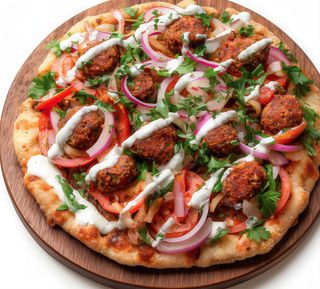 Pizza Turca Falafel