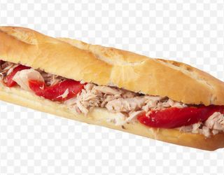 Bocadillo De Atún Y Pimiento