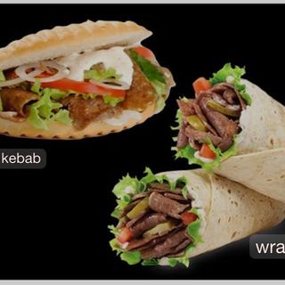 Menú pareja  1 kebab 1 Durum  1 patatas 2 Refrescos