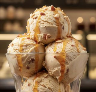 Helado de turrón (500ml.)