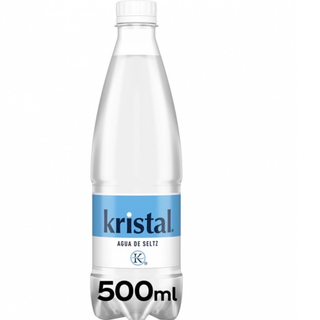 Agua con gas 500ml botella plastica