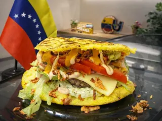 Arepa burguer