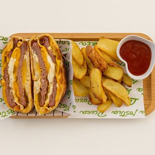 Hamburguesa doble carne