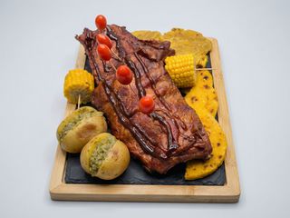 Costillar A La BBQ (Para 2 Personas)