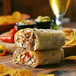 Burrito de pollo