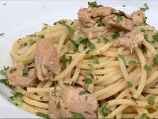 Spaghetti al tonno