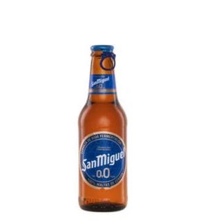 San Miguel sin alcol Botella