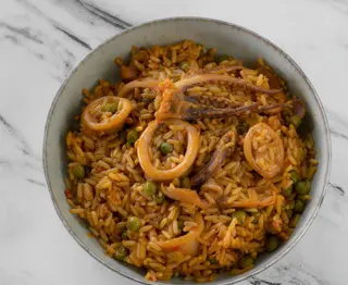 Arroz De Pulpo Y Tetilla (Para 1 Persona)