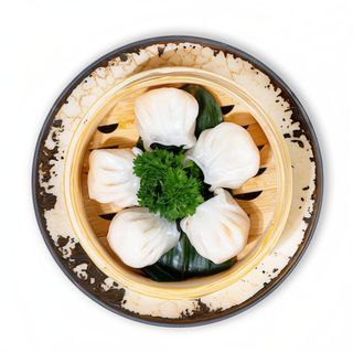 10. Dimsum de langostino (5 pzs.)