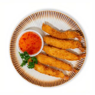 11. Crispy langostinos (5 pzs.)