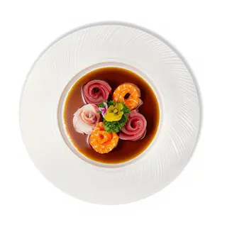 84. Carpaccio de sashimi (15 pzs.)