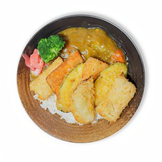 201. Veggie tempura kare