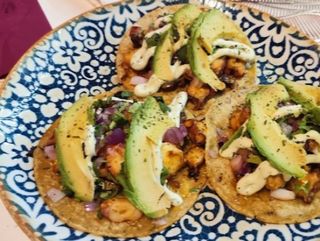 Taco De Pulpo Zarandeado