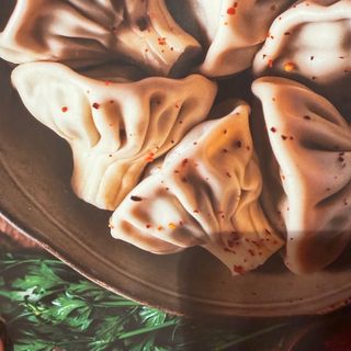 Khinkali con ternera y cerdo