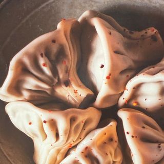 Khinkali con setas