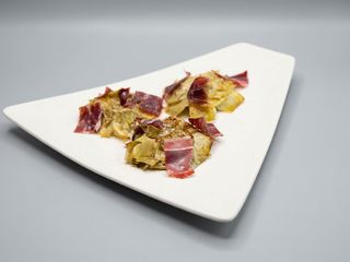 Alcachofas con Jamón