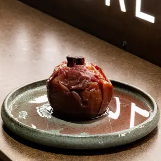Manzana Asada al Vino Tinto de Rioja Alavesa