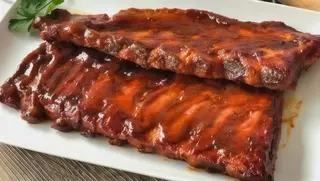 Costillas De Cerdo A La Barbacoa