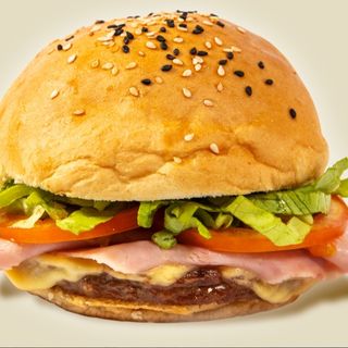 Hamburguesa doble carne completa 